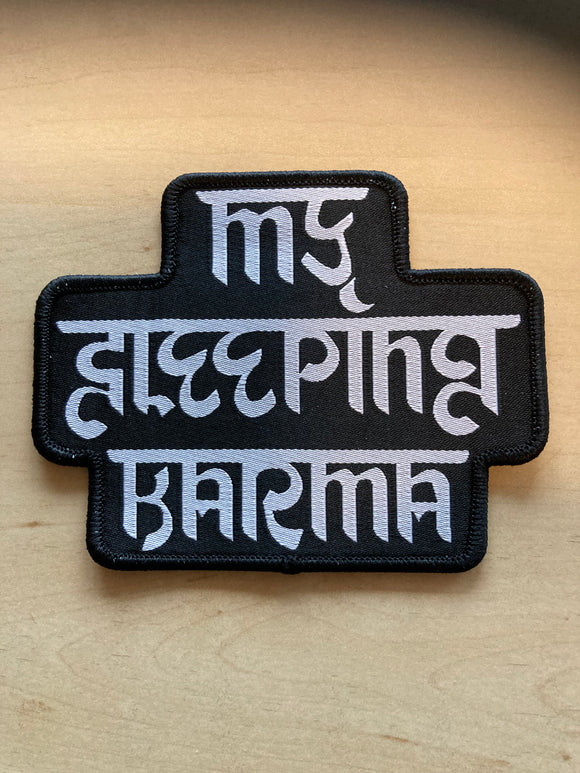 My Sleeping Karma - patch logotype