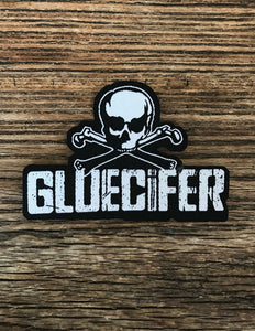 Gluecifer "Skull Logo" Cut Out Patch