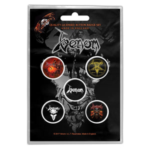 "Black Metal" Button Badge Pack